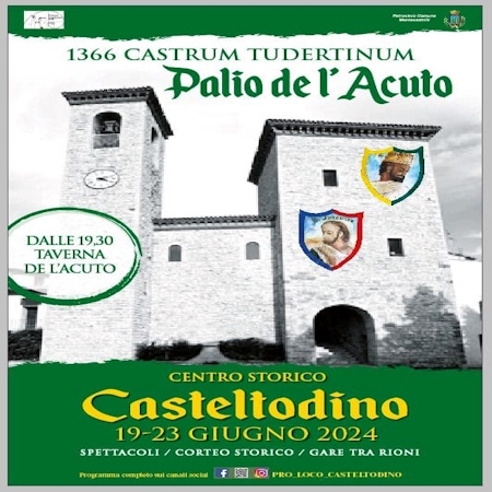 Playbill Palio de l'Acuto 2024