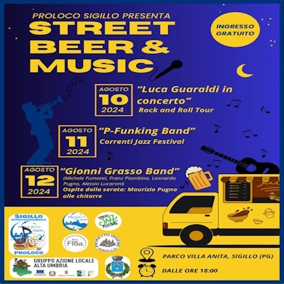street beer e music 2024 playbill