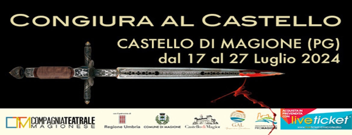 Congiura al castello 2024 playbill