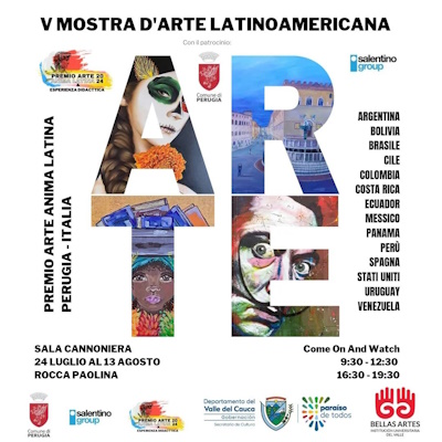 Premio Arte Anima Latina 2024 playbill