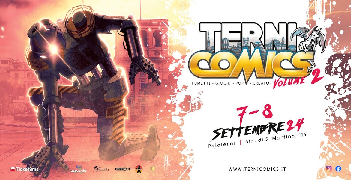 Terni Comics 2024 playbill