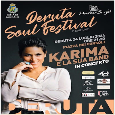 Deruta Soul Festival carte de jeu