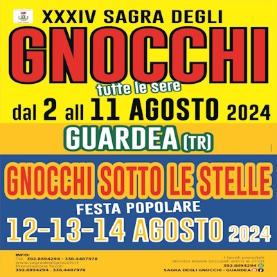 Sagra degli Gnocchi playbill