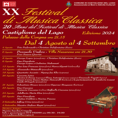 Festival Internazionale di Musica Classica locandina
