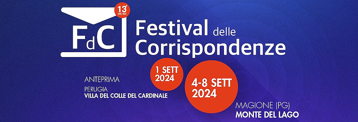 Poster Festival delle Corrispondenze
