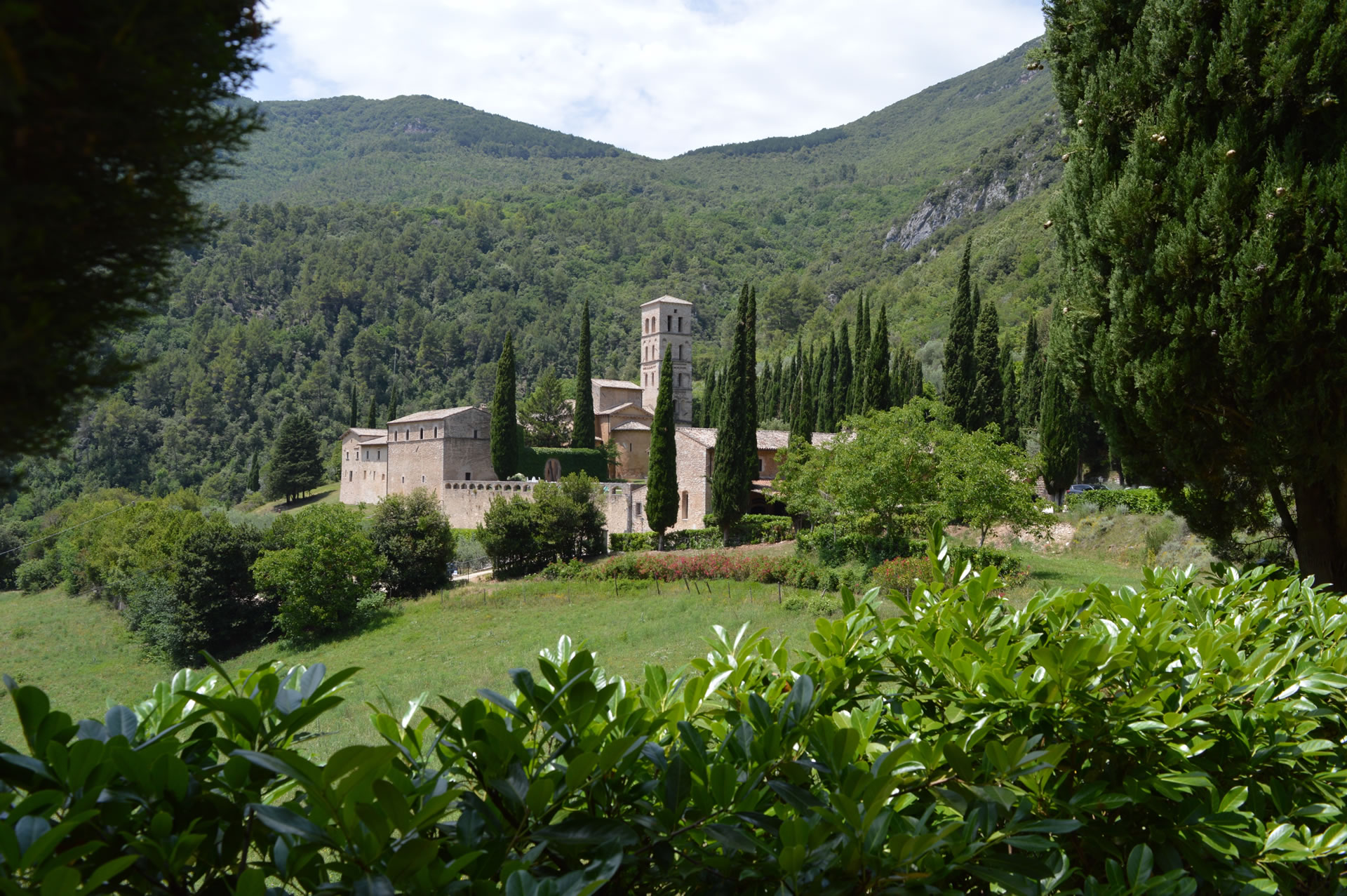 The abbey of San Pietro in Valle