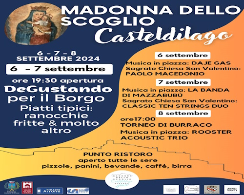 Programme Festa Madonna dello Scoglio 2 - Arrone