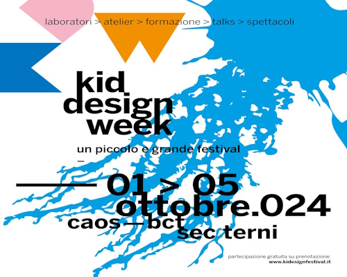 spielplan kid design week 2024 - terni