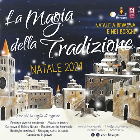 locandina Bevagna La Città del Natale - Bevagna