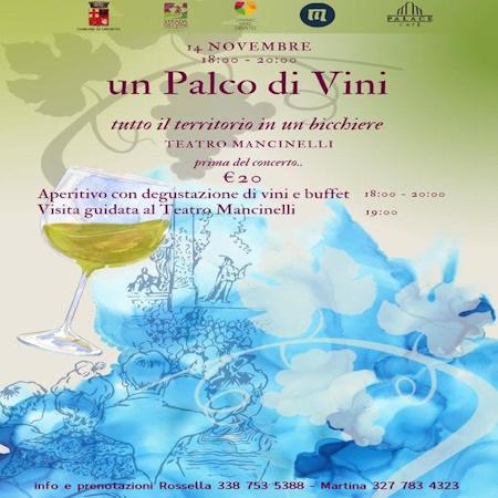 locandina un palco di vini 2024 - Orvieto