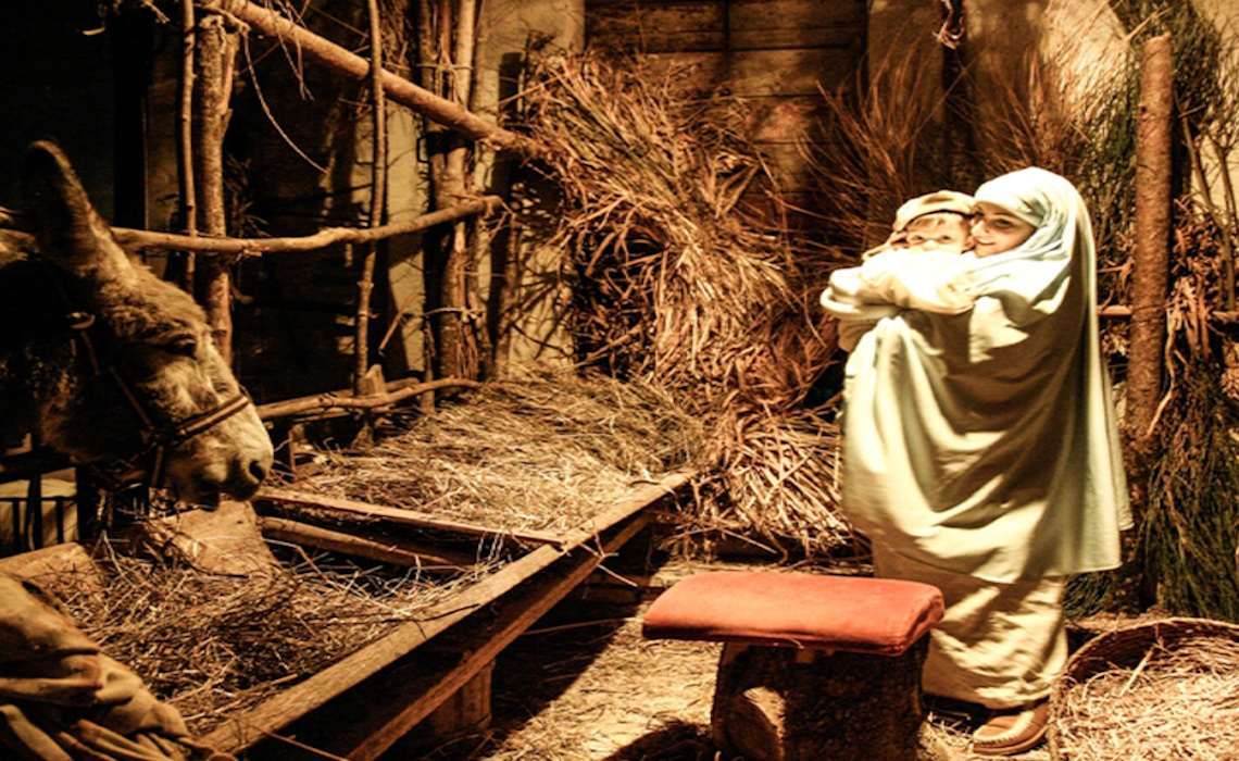 Representation of the Living Nativity Crib of Armenzano in Assisi