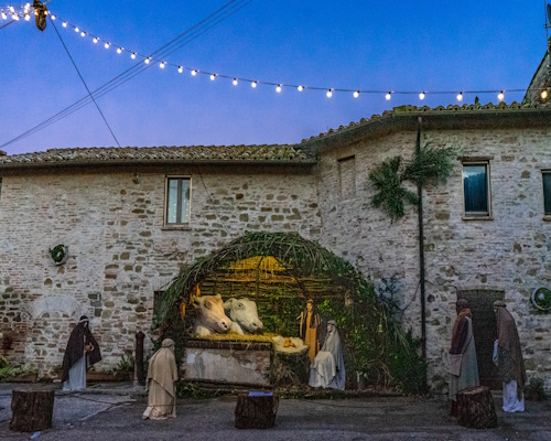 Nativity in the square photovegavideo 2022 - Perugia
