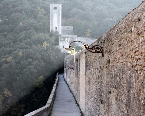 View of the Ponte delle Torri - Spoleto