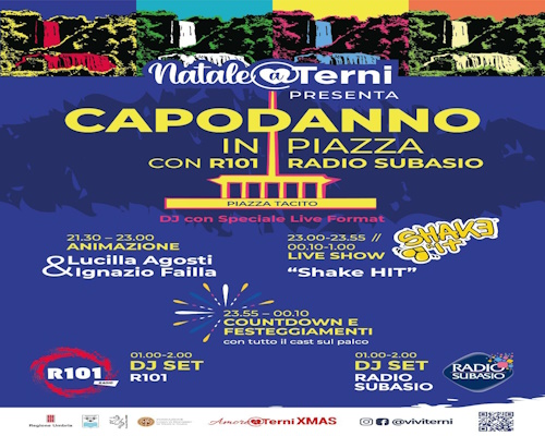 locandina Capodanno in Piazza a Terni - Terni