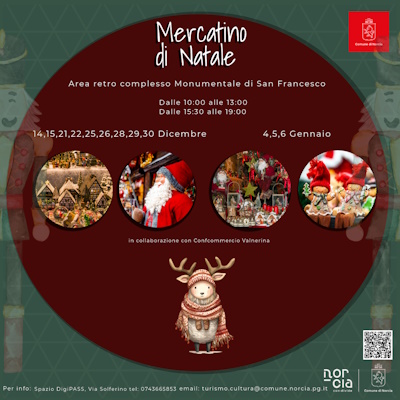 playbill Christmas in Norcia 2024 - Norcia