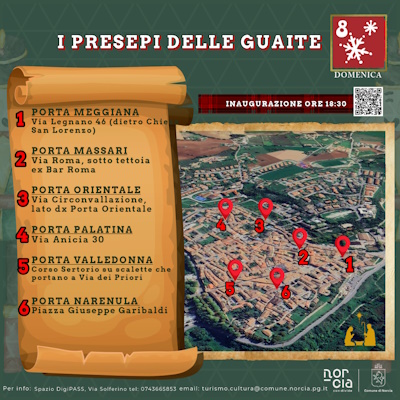 playbill Christmas in Norcia 2024 - Norcia