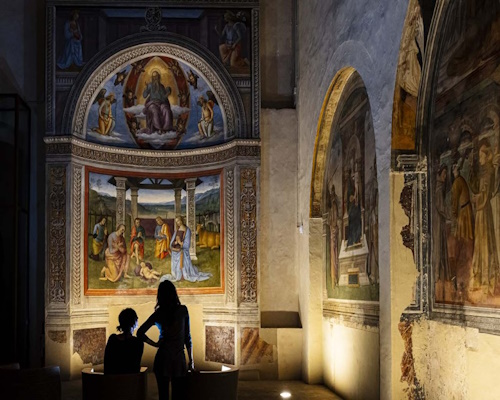 Perugino's Nativity at the Montefalco Museum - Montefalco