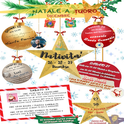 playbill Christmas in Tuoro sul Trasimeno - Tuoro sul Trasimeno