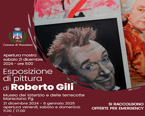 playbill Ritratti - Marsciano