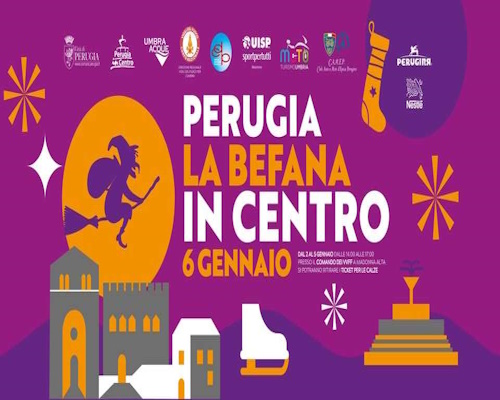 playbill The Epiphany in the Centre of Perugia - Perugia