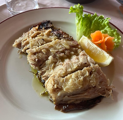 Carpa in porchetta