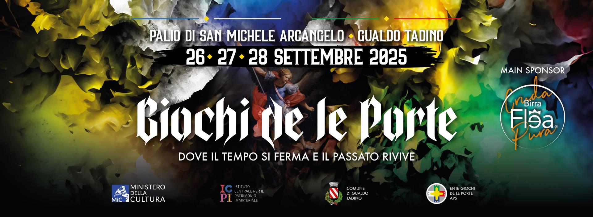 Poster Giochi De Le Porte 2025