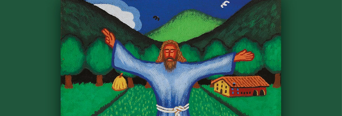 Poster of the exhibition “La Speranza non delude” in Gubbio