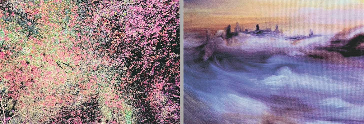 Poster of the exhibition La Luce dell’Amore in Gubbio