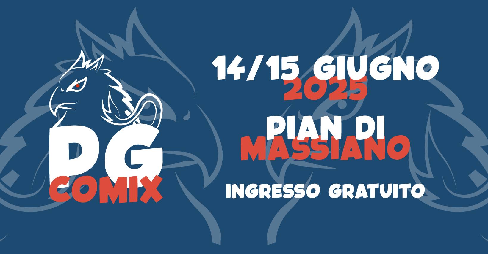 Banner of PG Comix in Perugia