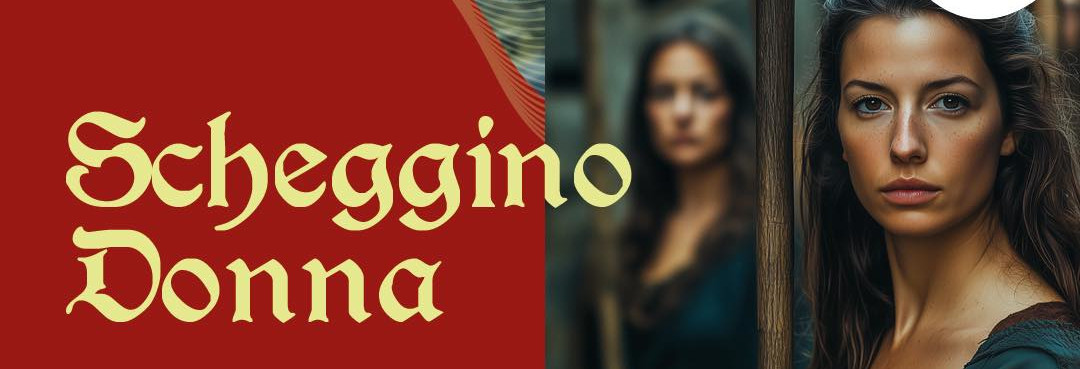 Event poster featuring a close-up photograph of a woman