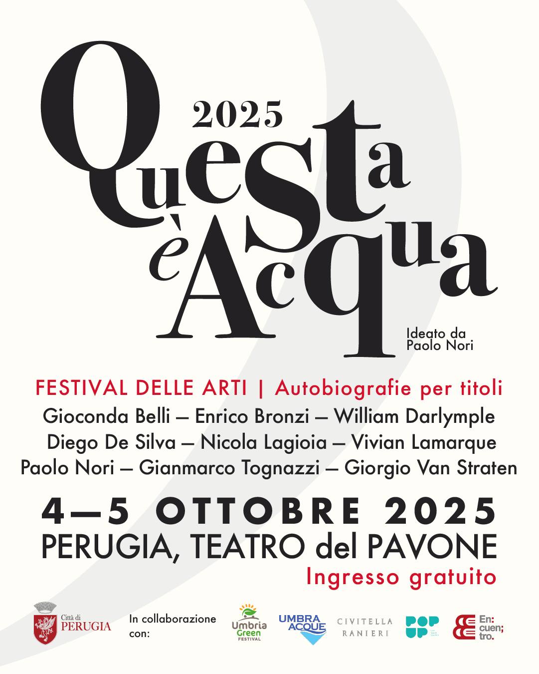 Poster of Questa è acqua in Perugia