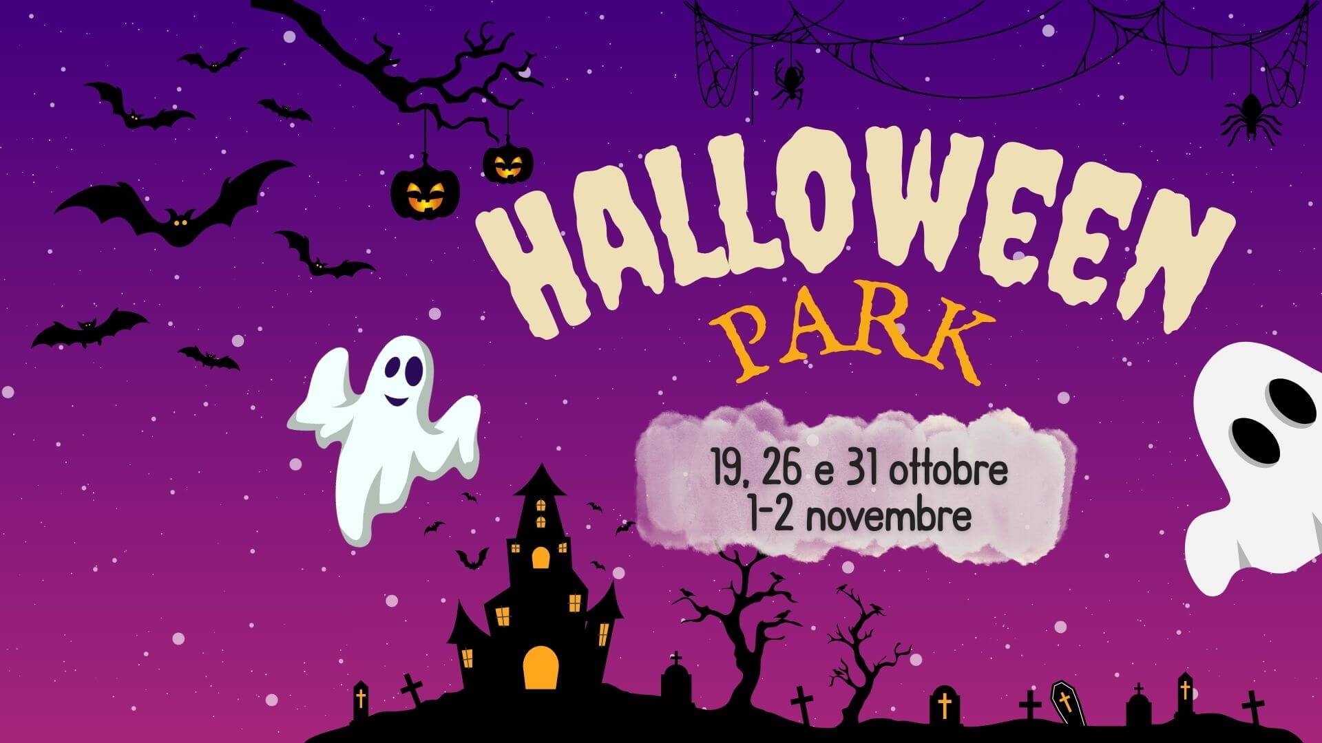 playbill Halloween Park - Città della Domenica - Perugia