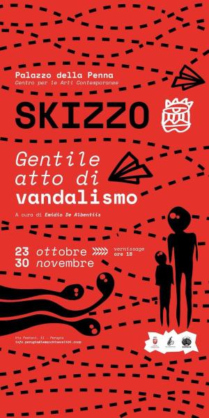  Locandina di Gentile atto di vandalismo a Perugia 