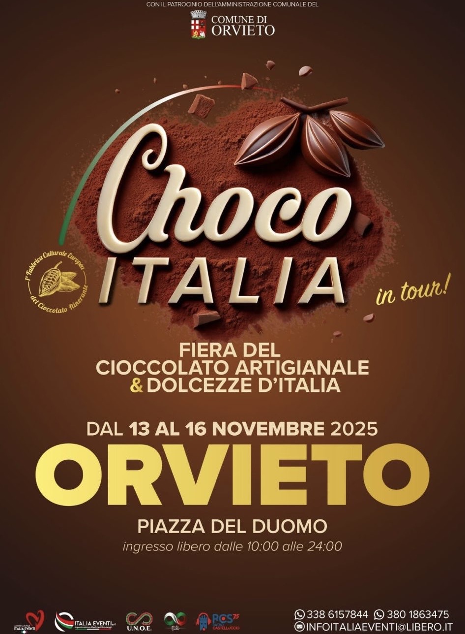 poster choco italia 2025