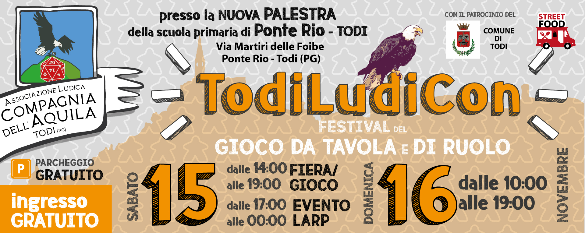 Poster of TodiLudiCon 2025 in Todi