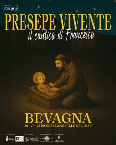 Plakat von Presepe Vivente di Bevagna 2025 in Bevagna