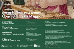  Locandina di Quando l'arte va a tempo a Perugia 