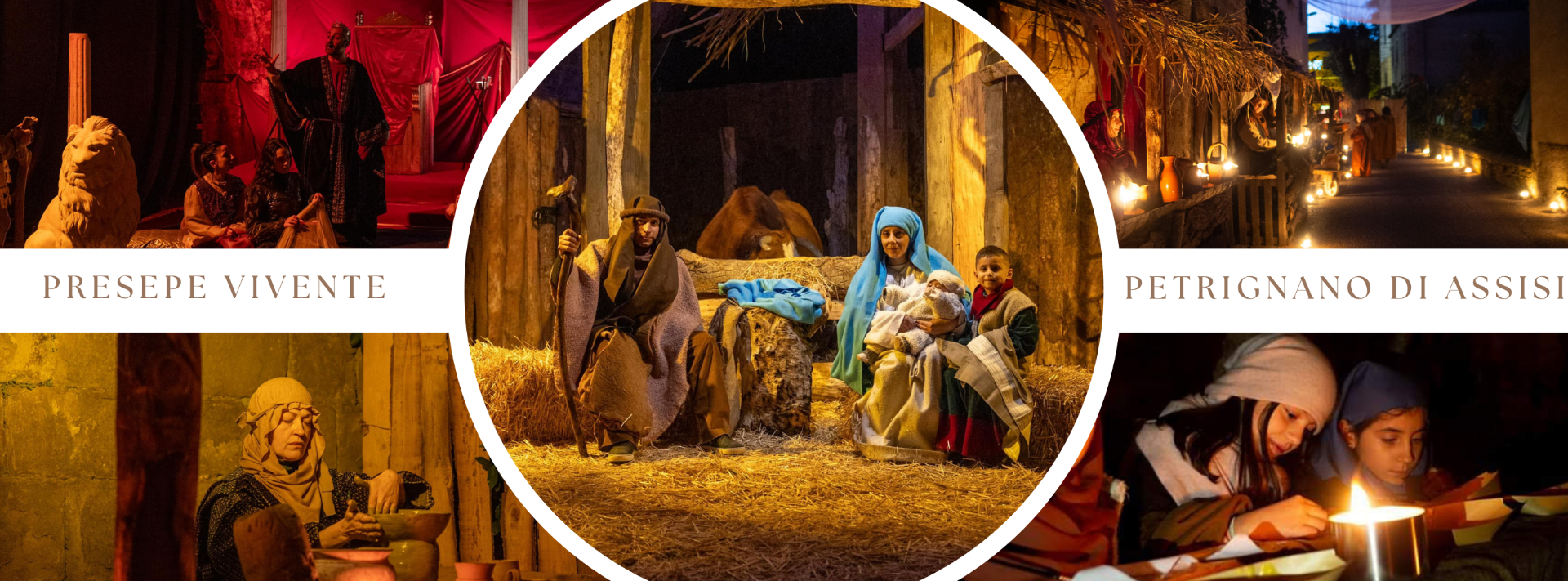 playbill Presepe Vivente di Petrignano di Assisi 2025 - Assisi