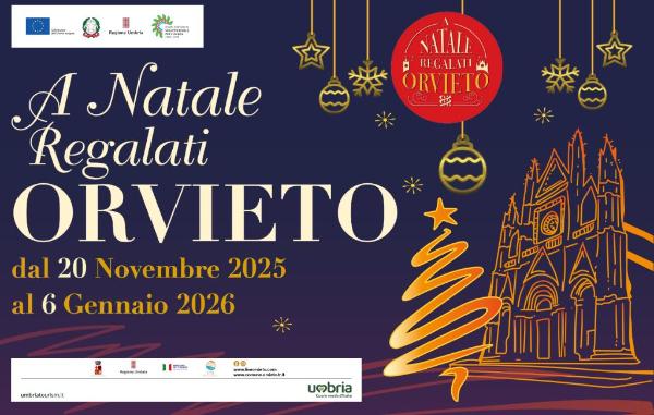  playbill A Natale regalati Orvieto 2025 - Orvieto 