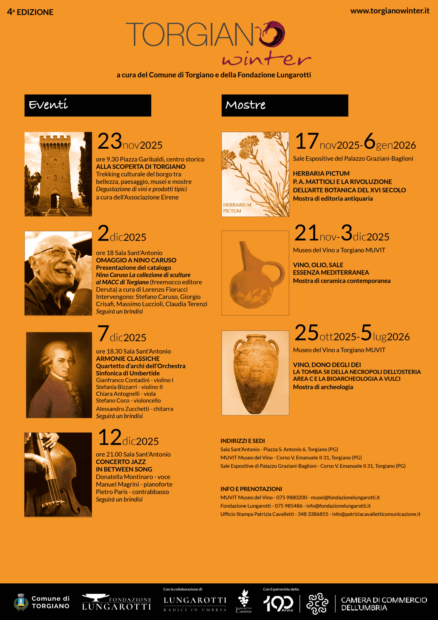playbill Torgiano winter - Torgiano