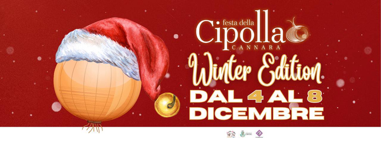 playbill Cannara Onion Festival 2025 - Winter Edition - Cannara