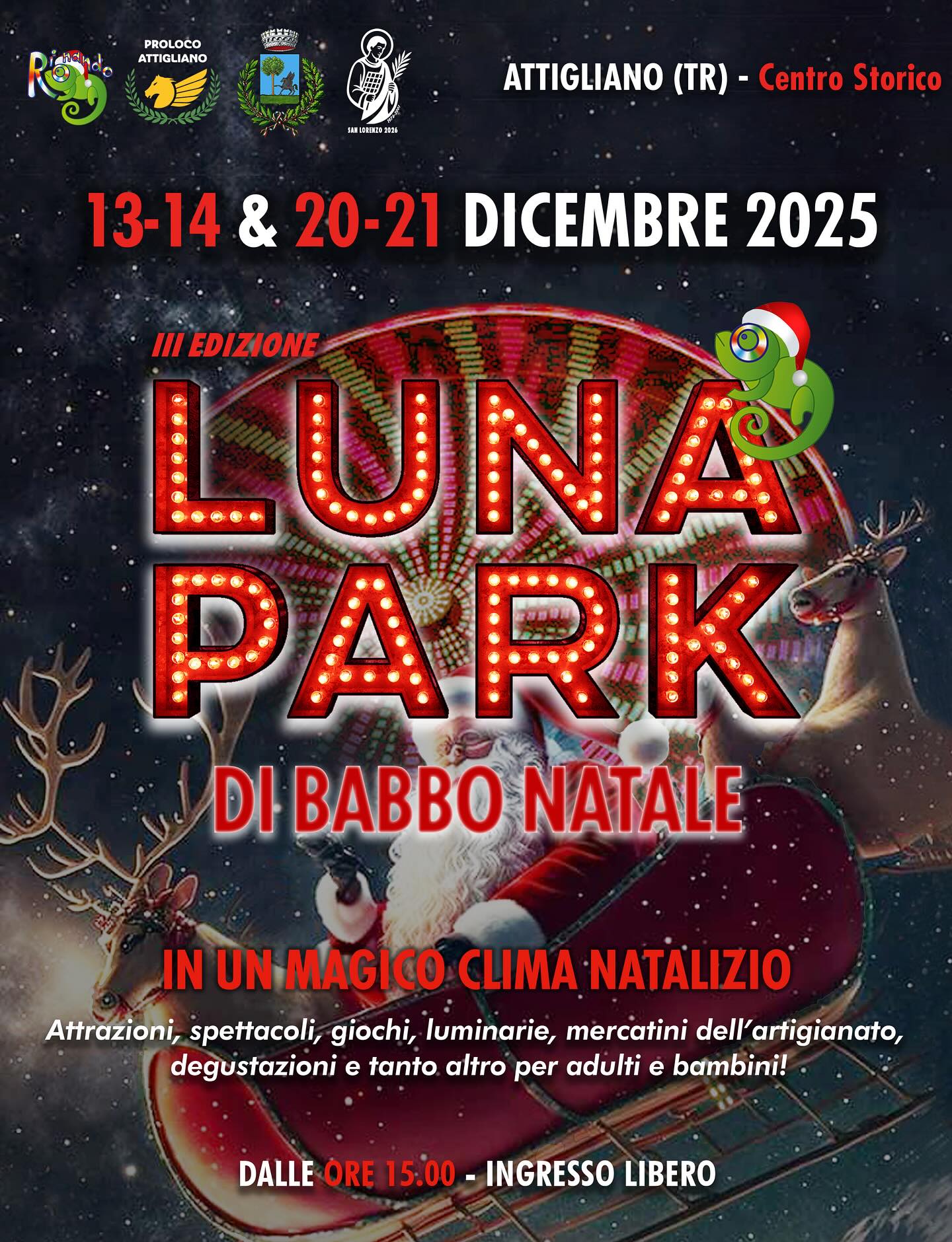Poster of Luna Park di Babbo Natale 2025 in Attigliano
