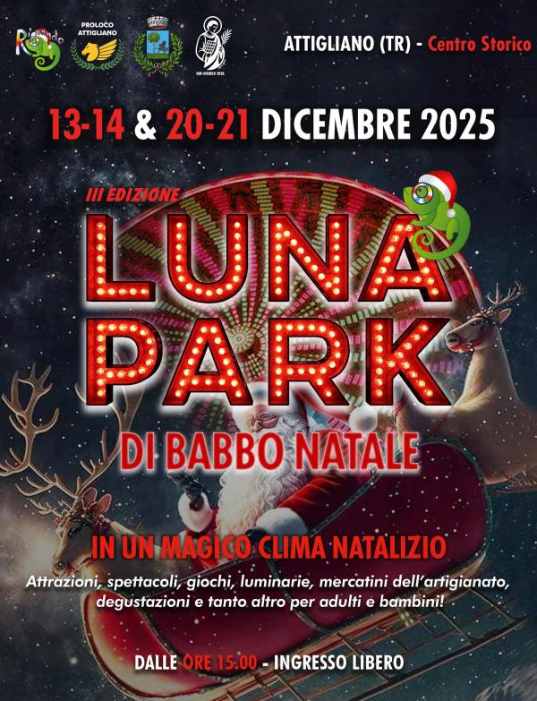  Poster of Luna Park di Babbo Natale 2025 in Attigliano 