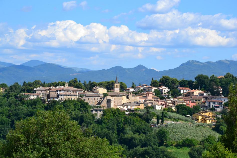 Titolo: Benedictine itinerary from Giano dell'Umbria to San Gemini