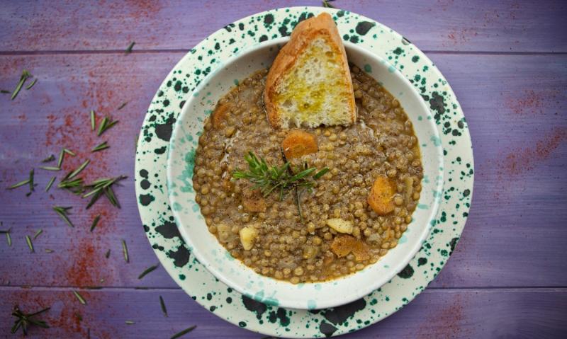 Zuppa di lenticchie di Castelluccio di Norcia