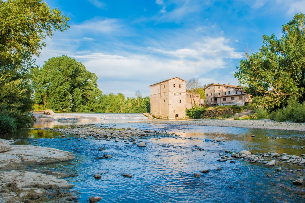 Titolo: The river park “Mills Park” - Torgiano