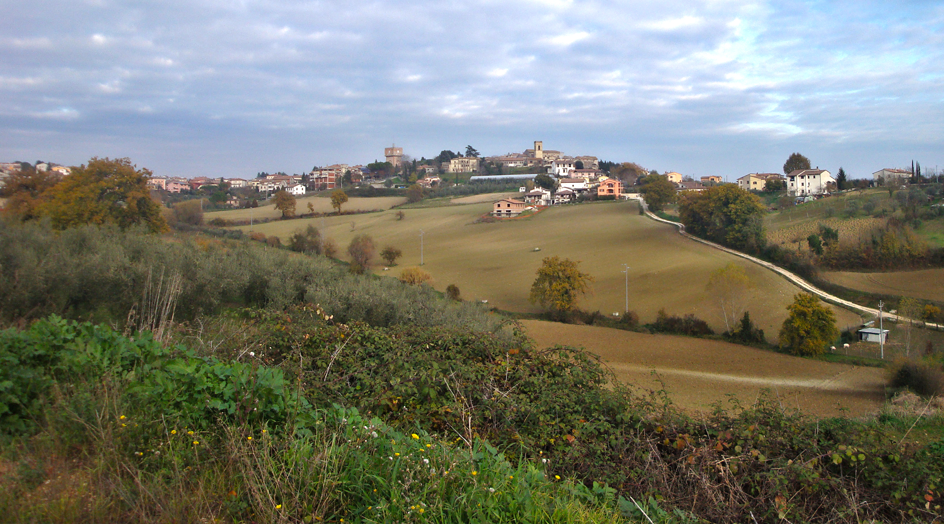 Acquasparta and the Roman ruins of Carsulae