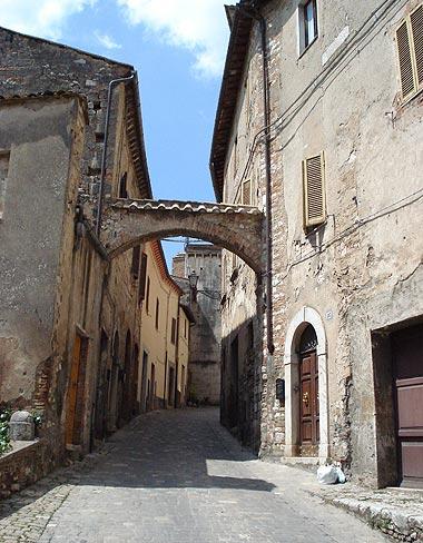 La nature intacte des collines d'Amerini