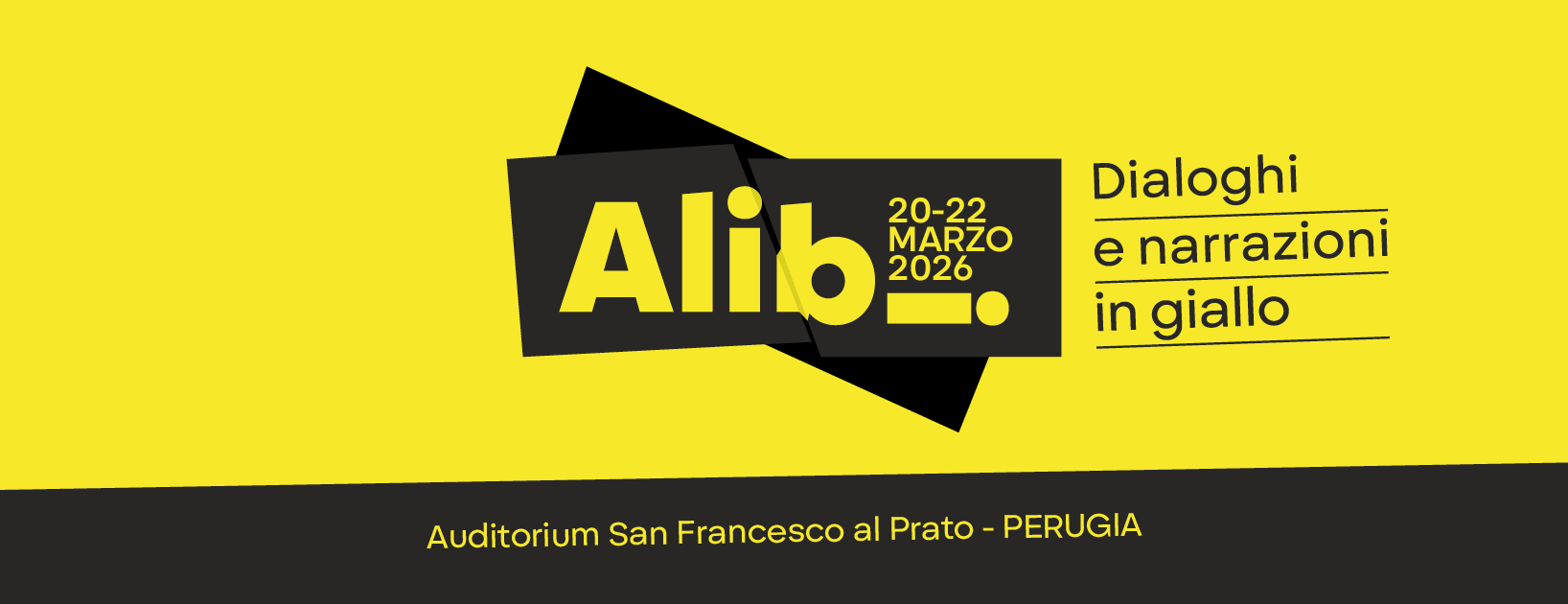 Poster Alibi festival 2026