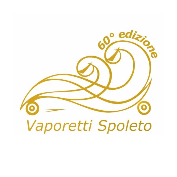 Poster corsa dei vaporetti 2026 in Spoleto